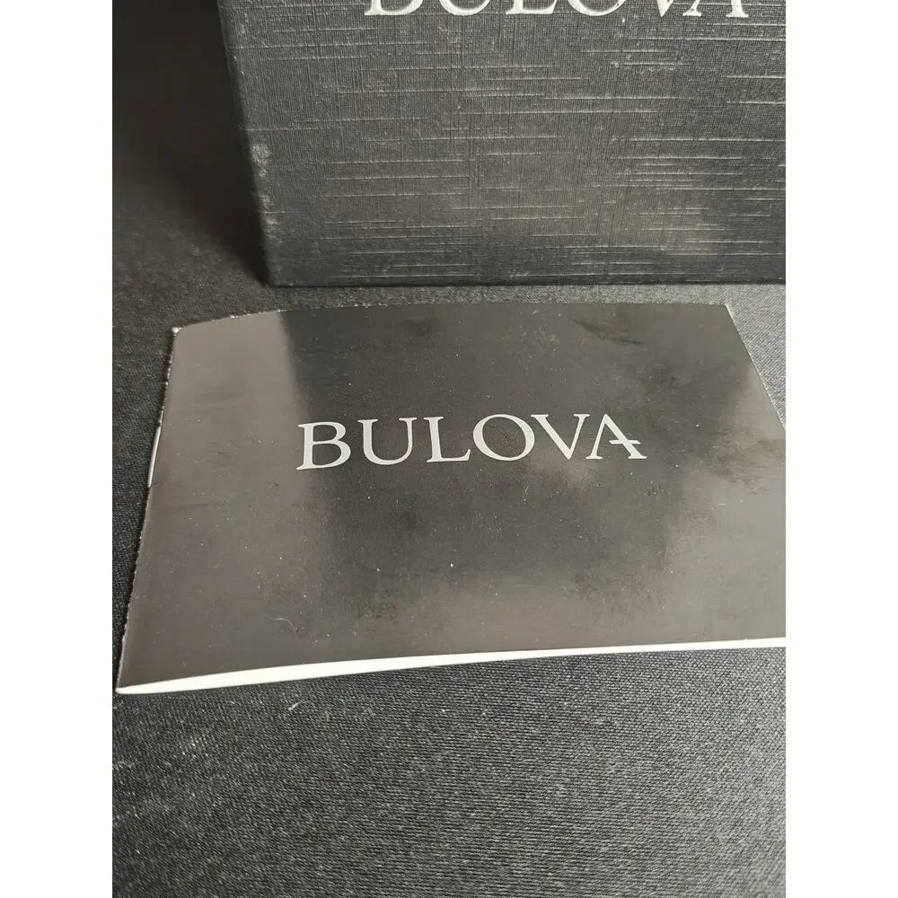 BULOVA 96T58 30mm Silver Dial Classic Ladies Watch Needs Battery (Included)